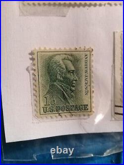 Andrew Jackson 1 Cent Stamp