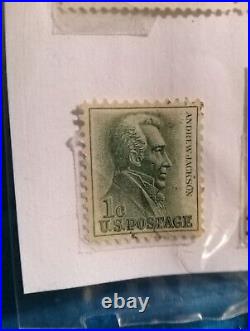 Andrew Jackson 1 Cent Stamp