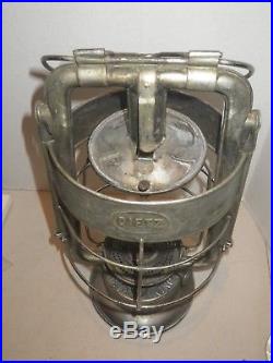 Antique DIETZ KING Fire Dept Stamped 239 Lantern FD Kerosene Lamp Lantern