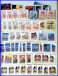 Approx. 600 United States postal stamps collection in Album Used and Unused