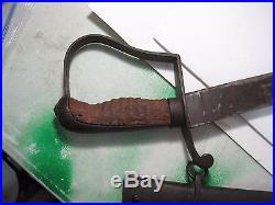Authentic 1700's Nathan Starr U. S. Cavalry Saber Sword Stamped with Scabbard