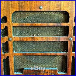 BEAUTIFUL Vintage Wooden 1930's Zenith Tube Radio, Stamped Model 7D127