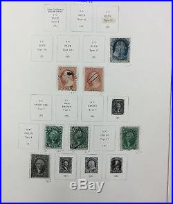 BJ Stamps UNITED STATES collection, 1847-1956, National alb. Mint/Used $16052