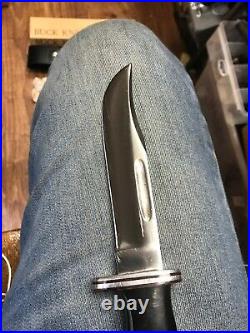BUCK 119 U. S. A. SPECIAL INVERTED TANG STAMP FIXED BLADE KNIFE With Box