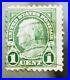 Ben Franklin Vintage One Cent Stamp Extremely Rare Used Stamped
