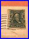 Benjamin Franklin Stamp. Very rare SC # 300. GREEN 1 CENT STAMP