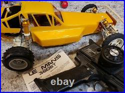 Bottom Stamp A Edinger, Vintage Team Associated RC10 Goldpan and Painted Body