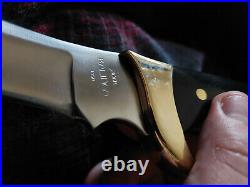 Buck Kalinga knife inverted tang stamp first production 1969-70 with original