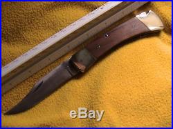 Buck knife 110, RARE 2 pin, 3 line stamp early to mid rare transition