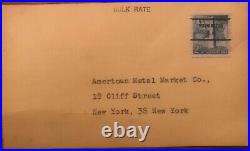 Bunker Hill US 2 1/2c Gray Blue Stamp On Cover