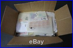 CKStamps Huge Unchecked Mint & Used US Stamps Collection In Envelopes in a box