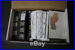 CKStamps Large Mint & Used US Stamps Collection In Cards & Envelopes
