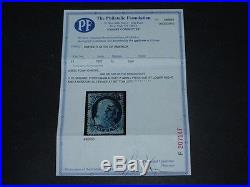 CKStamps US Stamps Collection Scott#21 1c Franklin Used PF Cert CV$1800