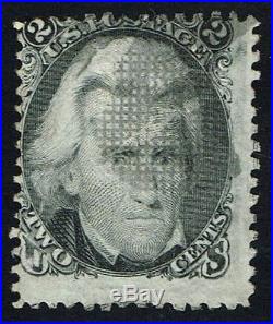 CKStamps US Stamps Collection Scott#84 2c Jackson Used PF Cert CV$4500