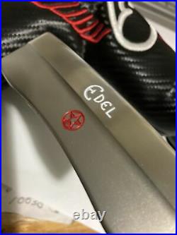 CUSTOM Edel Torque B E-2 Putter / Hand Stamped Dancing Smiley Faces Sight Dot