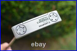 CUSTOM Left Hand Scotty Cameron Select Newport 2 Putter 34 / LH / $ STAMP RARE