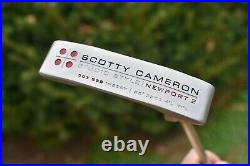 CUSTOM Scotty Cameron Studio Style Newport 2 Putter / Titleist / BOMB Stamps RH