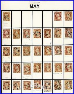 Calendar of 366 #11/11A Stamps Used