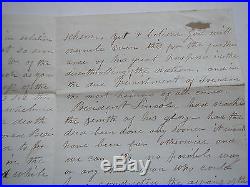 Civil War Letter 1865 Death Abraham Lincoln Slavery 24th Wisconsin Cover VTG NR