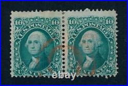 Drbobstamps US Scott #96 Used Pair Stamps Cat $520