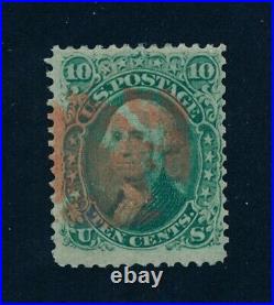 Drbobstamps US Scott #96 Used Stamp, Red Cancel Cat $275