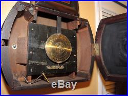 E HOWARD & CO. Boston BANJO Clock #3 Regulator stamped #32 c1870 NICE
