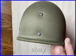 Early War Mccord-hawley Rig Us Navy Helmet 1942 Heat Stamp, 62b