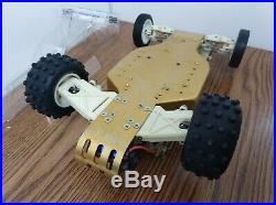 Edinger Vintage Rc10 Pale Light Gold A Stamp Buggy With Rare Goodyear Tires