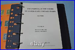 Encyclopedia of the Colors of United States Postage Stamps Vol 1 4 R. H. White