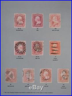 Encyclopedia of the Colors of United States Postage Stamps by White 1981 Vol 1-4