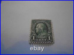 Extremely RARE Green 1c Franklin, Rotary, Perf 11 Scott 594 19.75 X 22.25 NEW