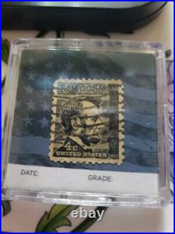 Extremely Rare 4 cent Lincoln Stamp. Very Nice, A Collector's Must