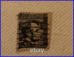 Extremely Rare 4 cent Lincoln Stamp. Very Nice, A Collector's Must