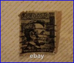 Extremely Rare 4 cent Lincoln Stamp. Very Nice, A Collector's Must