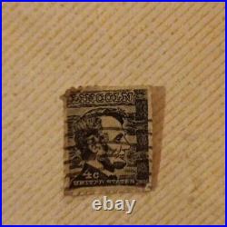 Extremely Rare 4 cent Lincoln Stamp. Very Nice, A Collector's Must