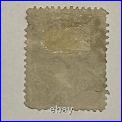 Fancy Cancel 1873 Daniel Webster 15c Treasury Stamp #o79 Grilled X Shape Cancel