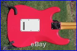 Fender Stratocaster Plus 1988 Razzberry / John Cruz Stamped