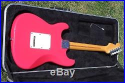 Fender Stratocaster Plus 1988 Razzberry / John Cruz Stamped