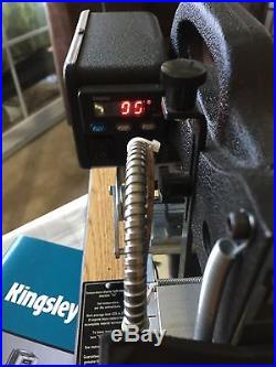 GREAT KINGSLEY M-101 HOT STAMP MACHINE, FONTS, Foil, Extra