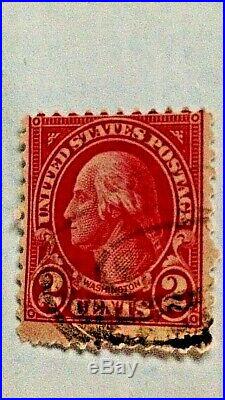 George Washington 2 Cent USPS Stamp Red L@@K Very Rare (make offer)