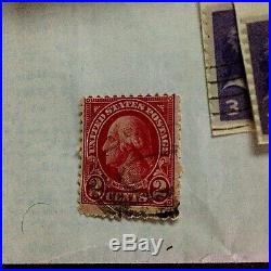 George Washington 2 Cent USPS Stamp Red L@@K Very Rare (make offer)