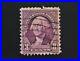 George Washington 3 Cent U. S. Postage Stamp Purple Used