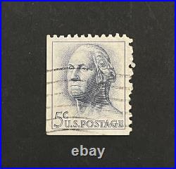 George Washington 5 cent Rare Used stamp 1962 United States Postage