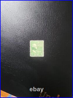 George Washington one 1 cent Stamp Green