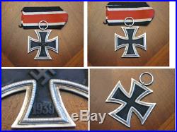 German Third Reich WWII 1939 Iron Cross & packet of issue Ring stamped 65