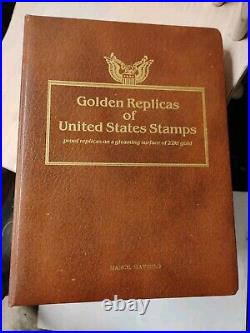 Golden Replicas Of United States Stamp Proof Replicas 22kt Gold Collection