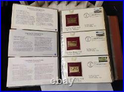 Golden Replicas Of United States Stamp Proof Replicas 22kt Gold Collection