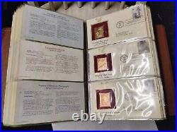 Golden Replicas Of United States Stamp Proof Replicas 22kt Gold Collection