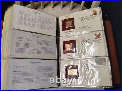 Golden Replicas Of United States Stamp Proof Replicas 22kt Gold Collection