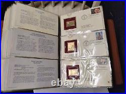 Golden Replicas Of United States Stamp Proof Replicas 22kt Gold Collection